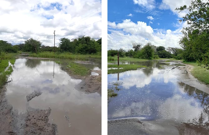 flooded road web