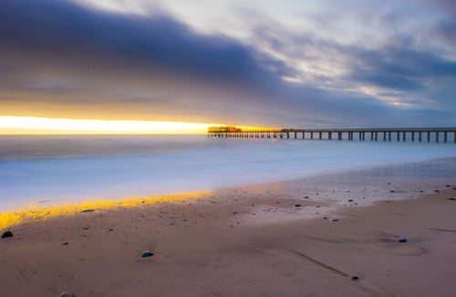 Swakopmund Jetty at sunset