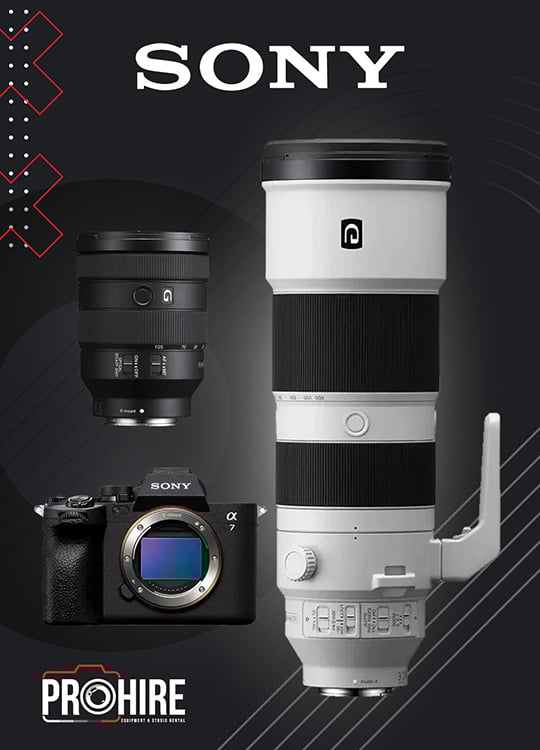 Prohire Sony Photo and Video Safari Kit for hire, Namibia