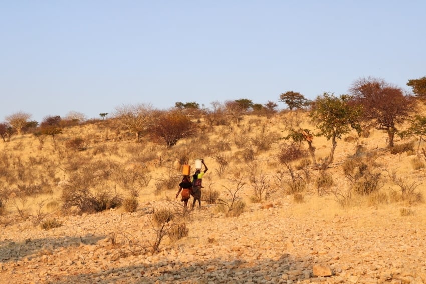 Ovahimba women, Omarunga Epupa-Falls Camp, Gondwana Collection Namibia