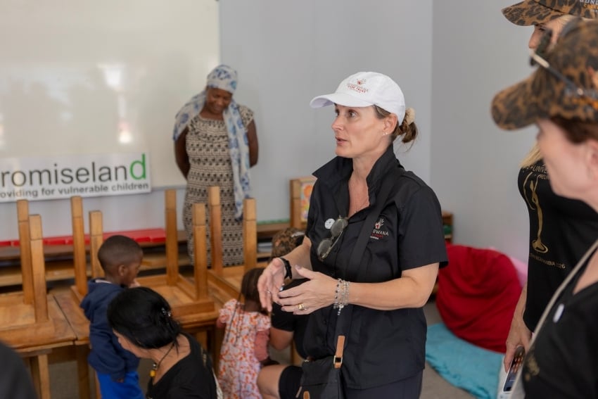 Educational support initiative providing stationery and hygiene items