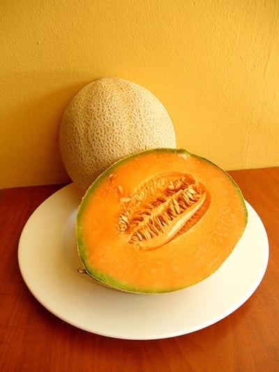 Spanspek, cantaloupe melon