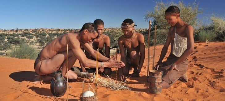 The San people in Namibia - Rights to sunsafaris.com
