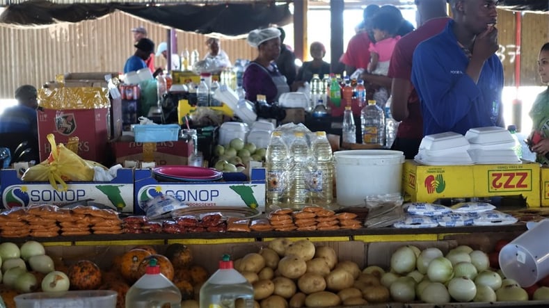 Food Stalls at Single Quarters, Windhoek