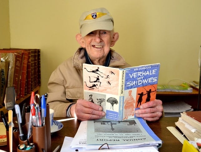 At the age of 84 years Doc Immelman is writing up his memoirs. (photo: Gondwana Collection)