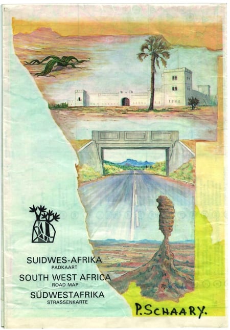 South West Africa road map