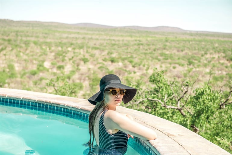 Swimming pool view