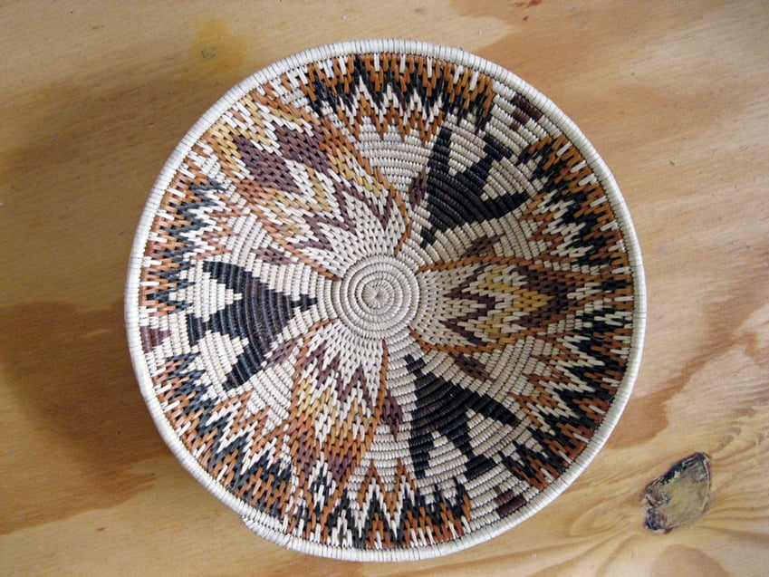 Makalani woven bowl. Source: Travel news Namibia 