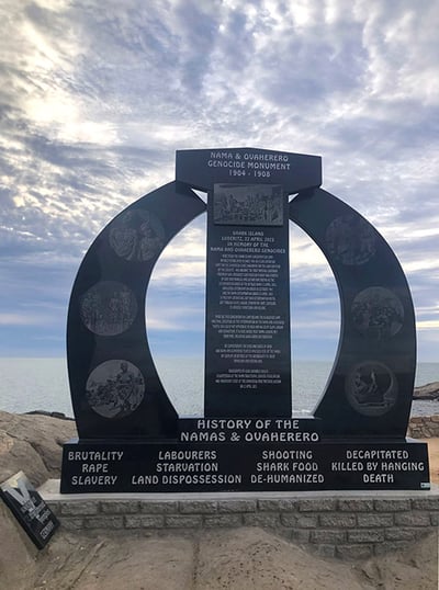 Neues Denkmal, Haifischinsel, Namibia