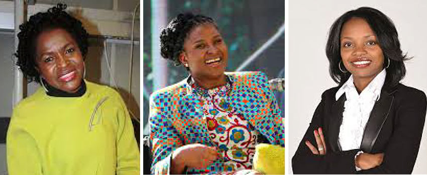 Dr Helena Ndume, First Lady Monica Geingos, Rosalia Martins-Hausiku