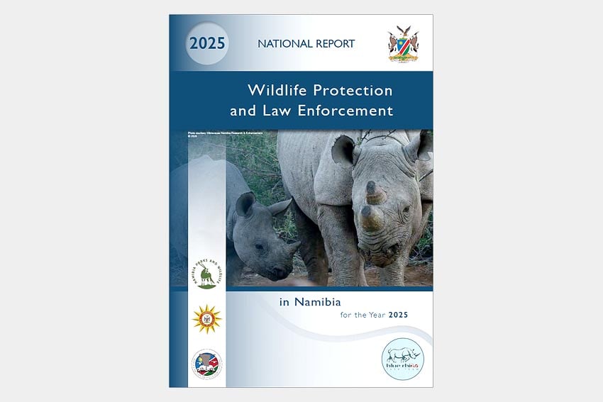Cover Wildlife Protection and Law Enforcement Report Namibia 2025 Quelle MEFT