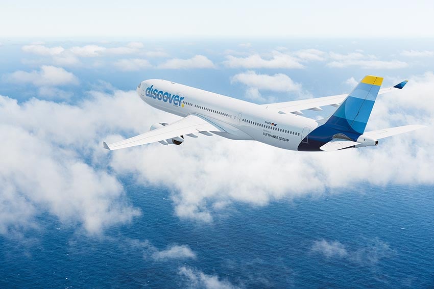 Ferienflieger Discover Airlines erhöht ab April 2027 Zahl der Flüge von München nach Windhoek von drei auf fünf pro Woche Foto Discover Airlines
