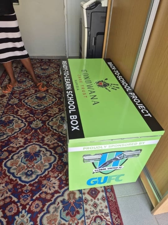 Back-To-School Box project supporting underserved schools in Namibia