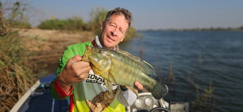Gondwana Desert Fishing Team competing at the Zambezi Classic 2026 in Namibia.