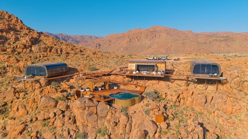 Luna Namib Collection residence units view form top