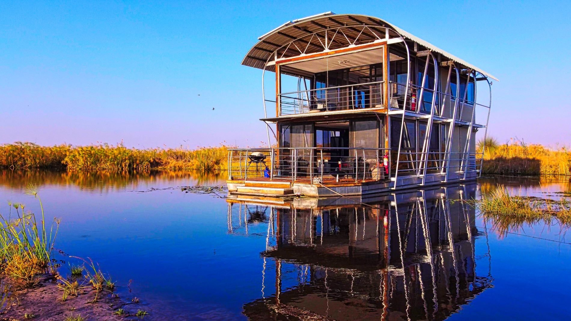 Namushasha River Villa part of the Secret Collection in northeastern Namibia.   