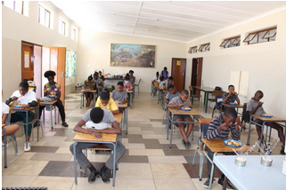 children in a classroom