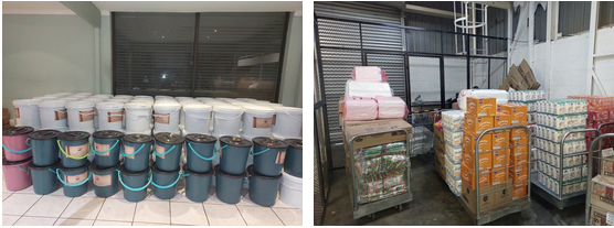 Donation hampers