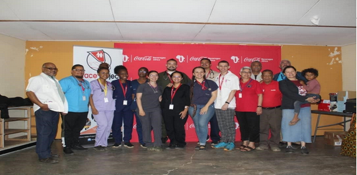 Medical Team assisting The Grace