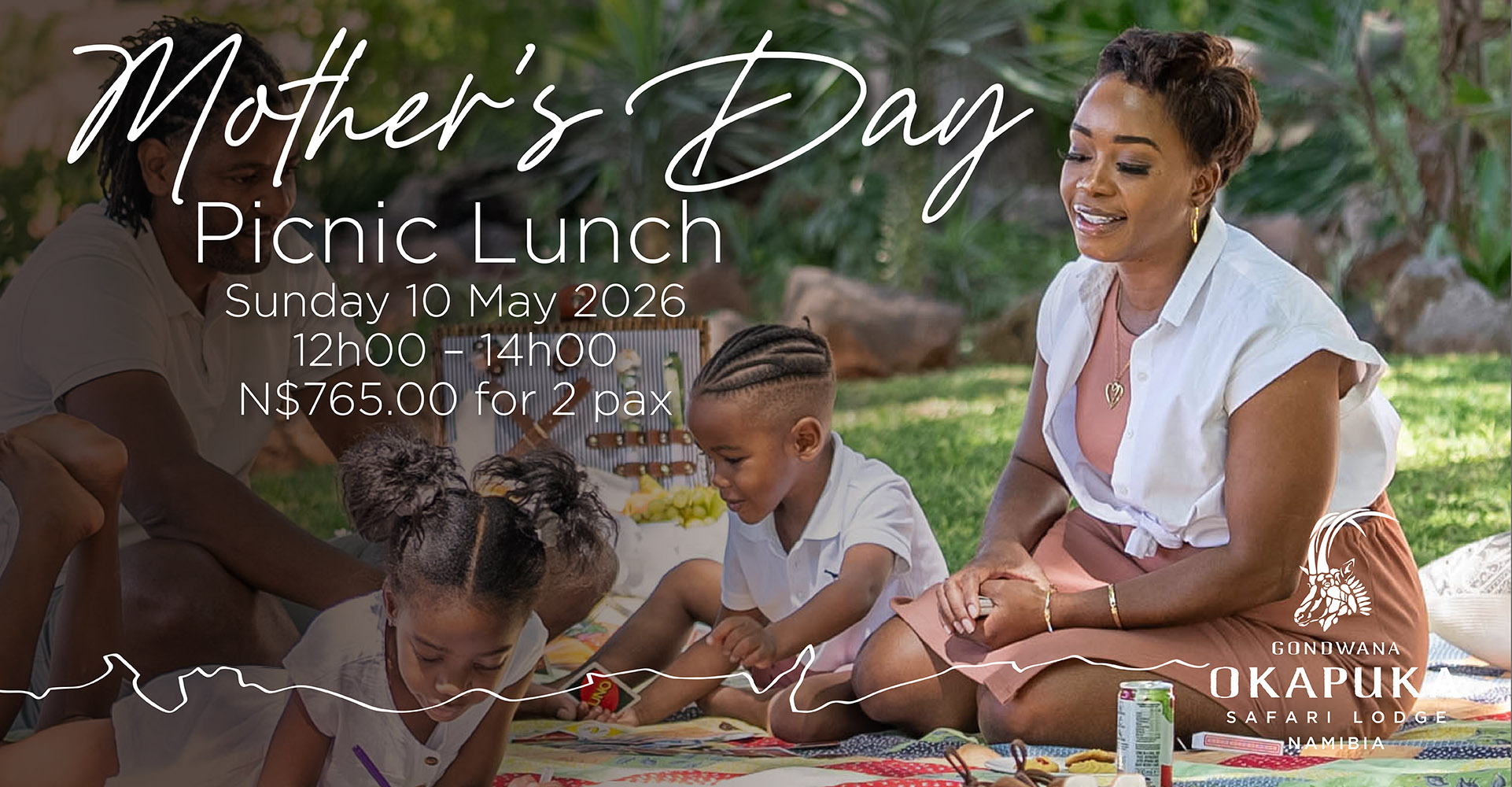 Okapuka Mothers Day Picnic Lunch_promotional banner