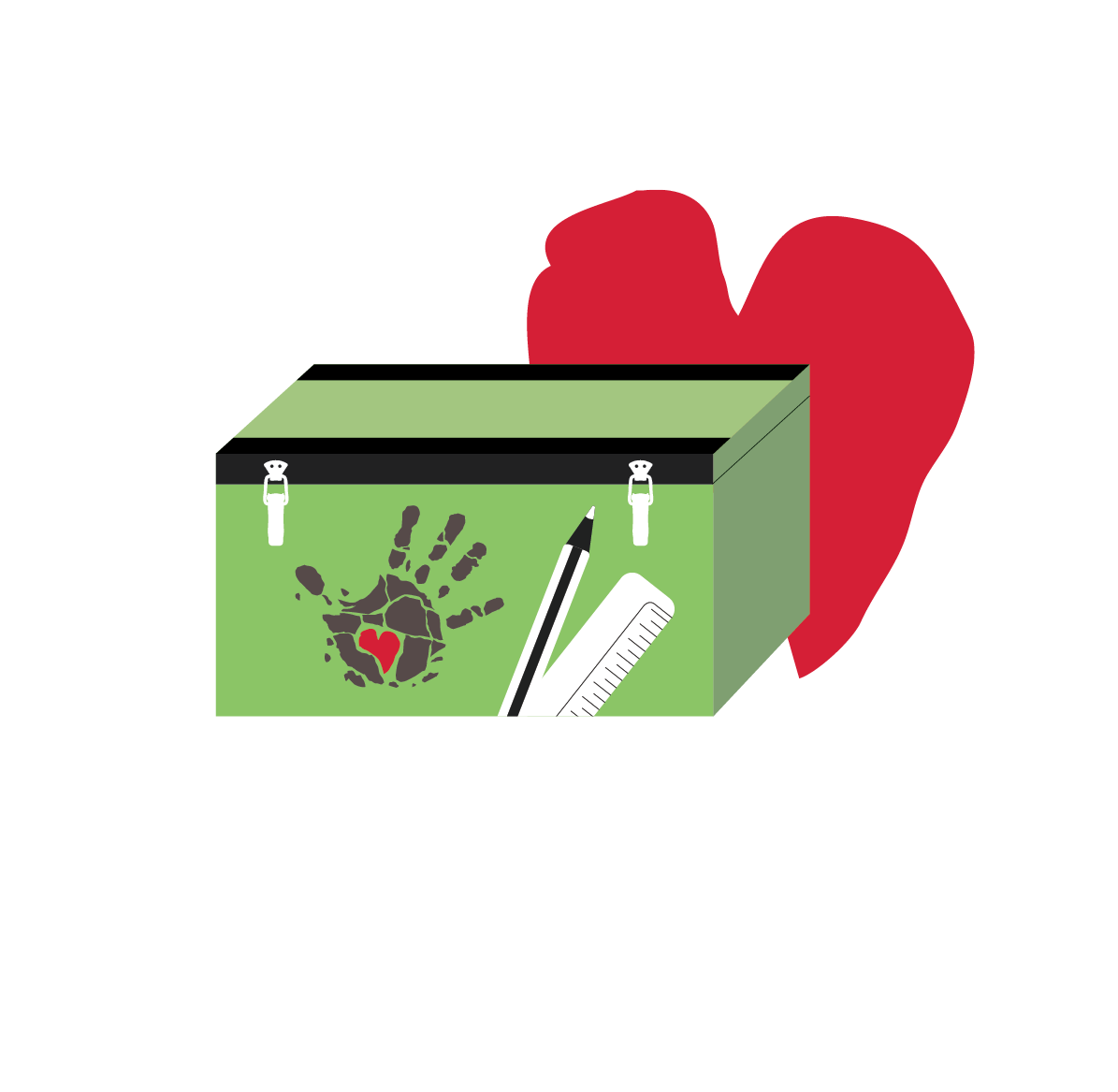 School Stational Box Icon