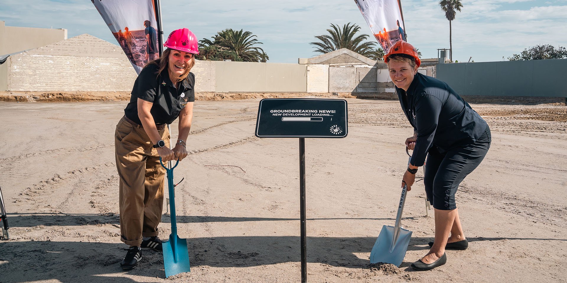 The Admiral, hotel, Walvis Bay, Namibia, groundbreaking
