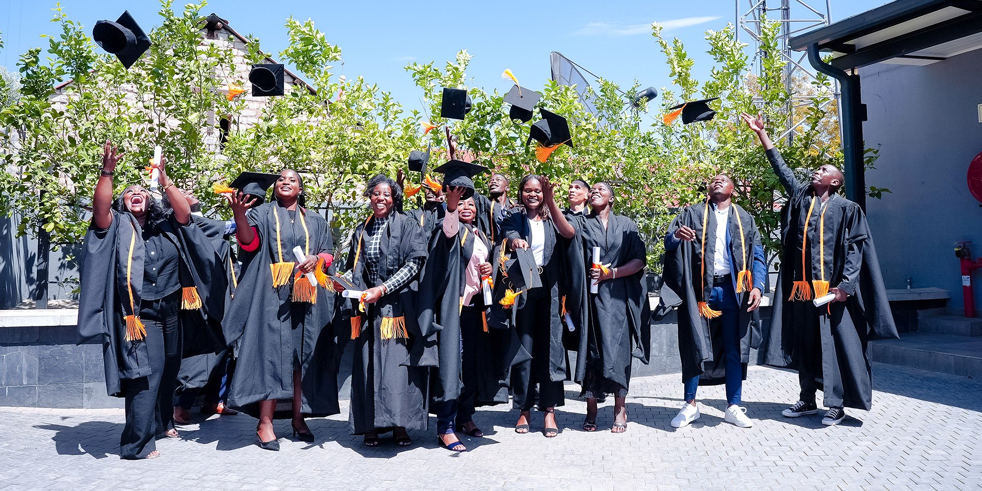 Graduates of Local Guide Apprenticeship Programme, Namibia