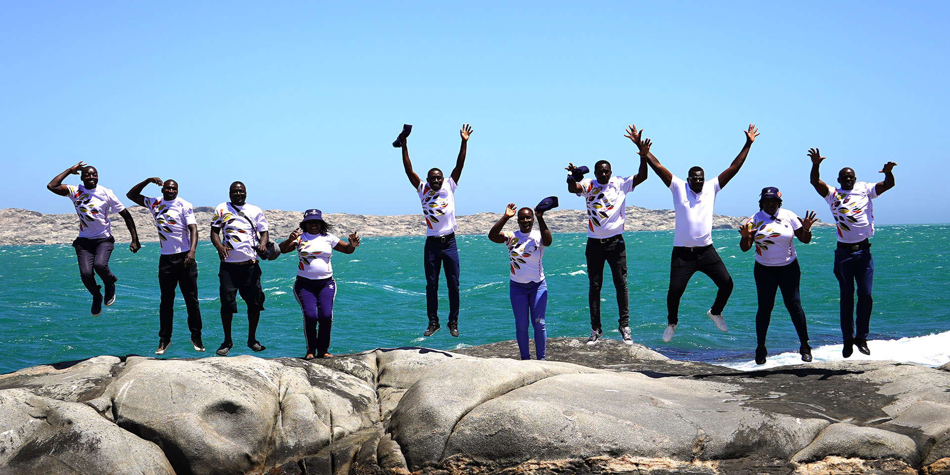 Gondwana Training Academy participants in Lüderitz, Namibia