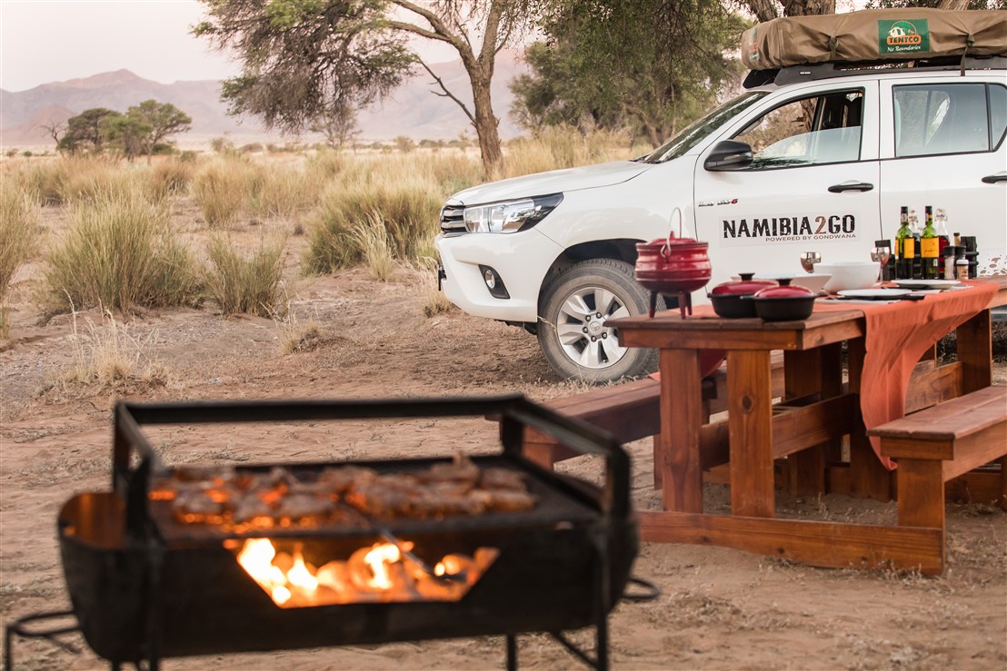 The interesting benefits of camping in Namibia