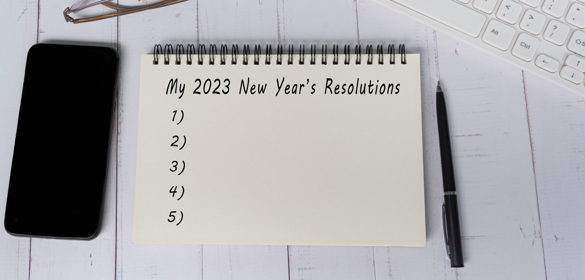 New Years resolutions list