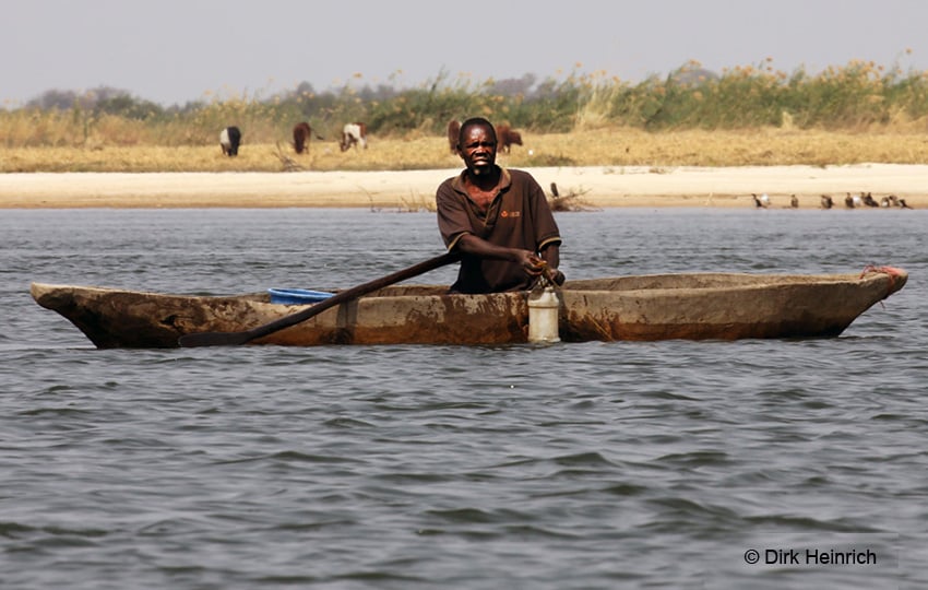 Fischfang mit Mukoro