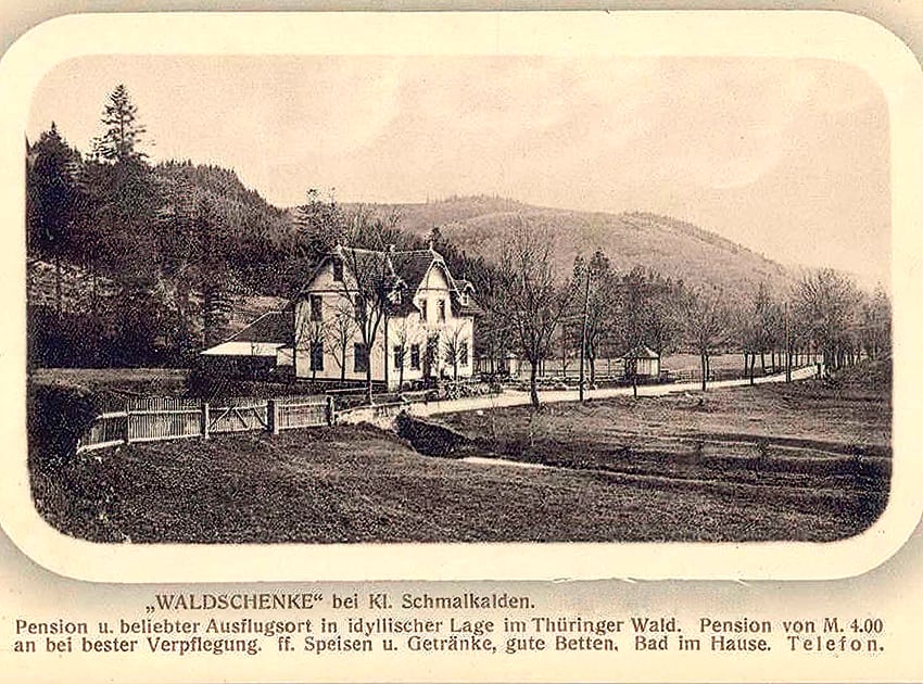 Gasthaus im Thüringer Wald
