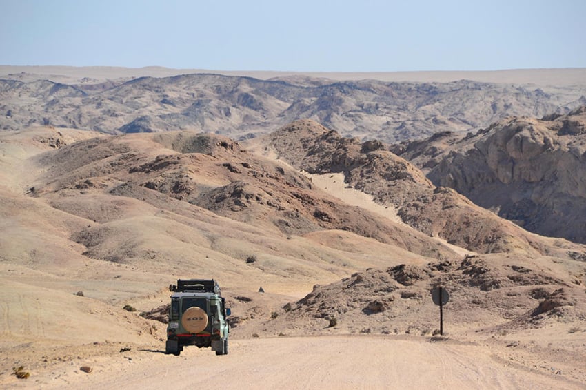 Namibia, Mondlandschaft