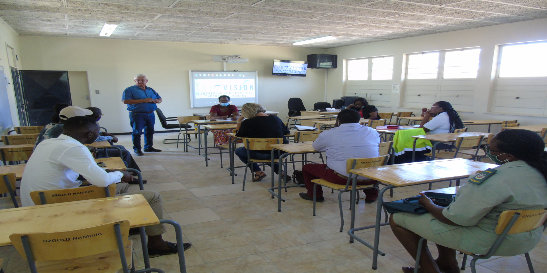 Eduvision classroom, Namibia