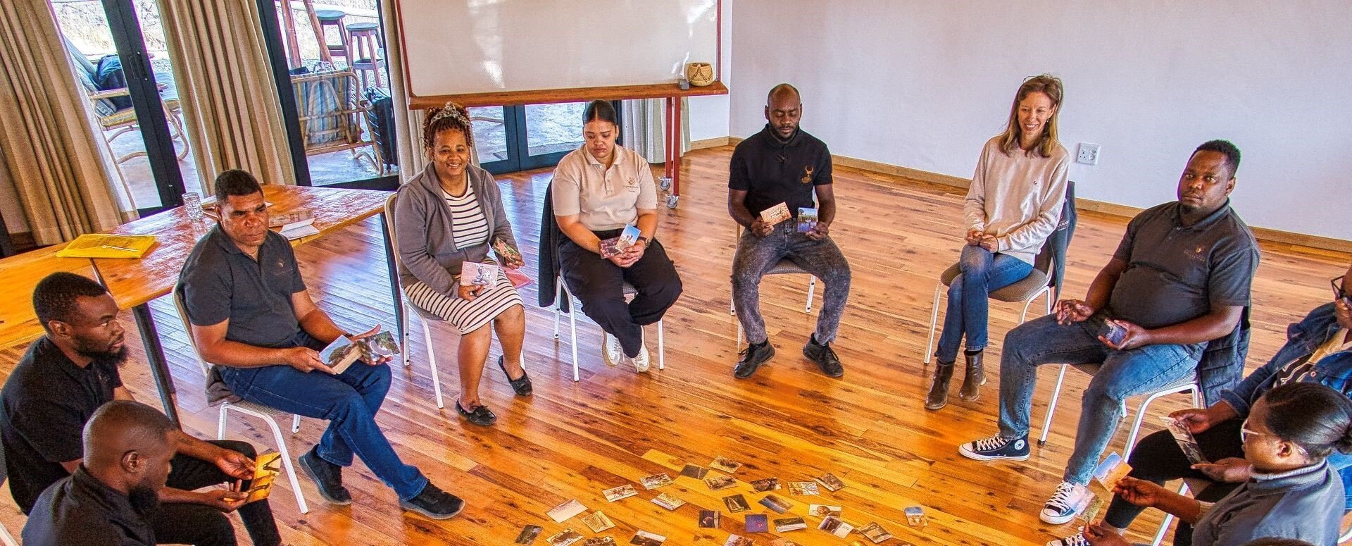 Participants of the leadership programme, Gondwana Collection Namibia.