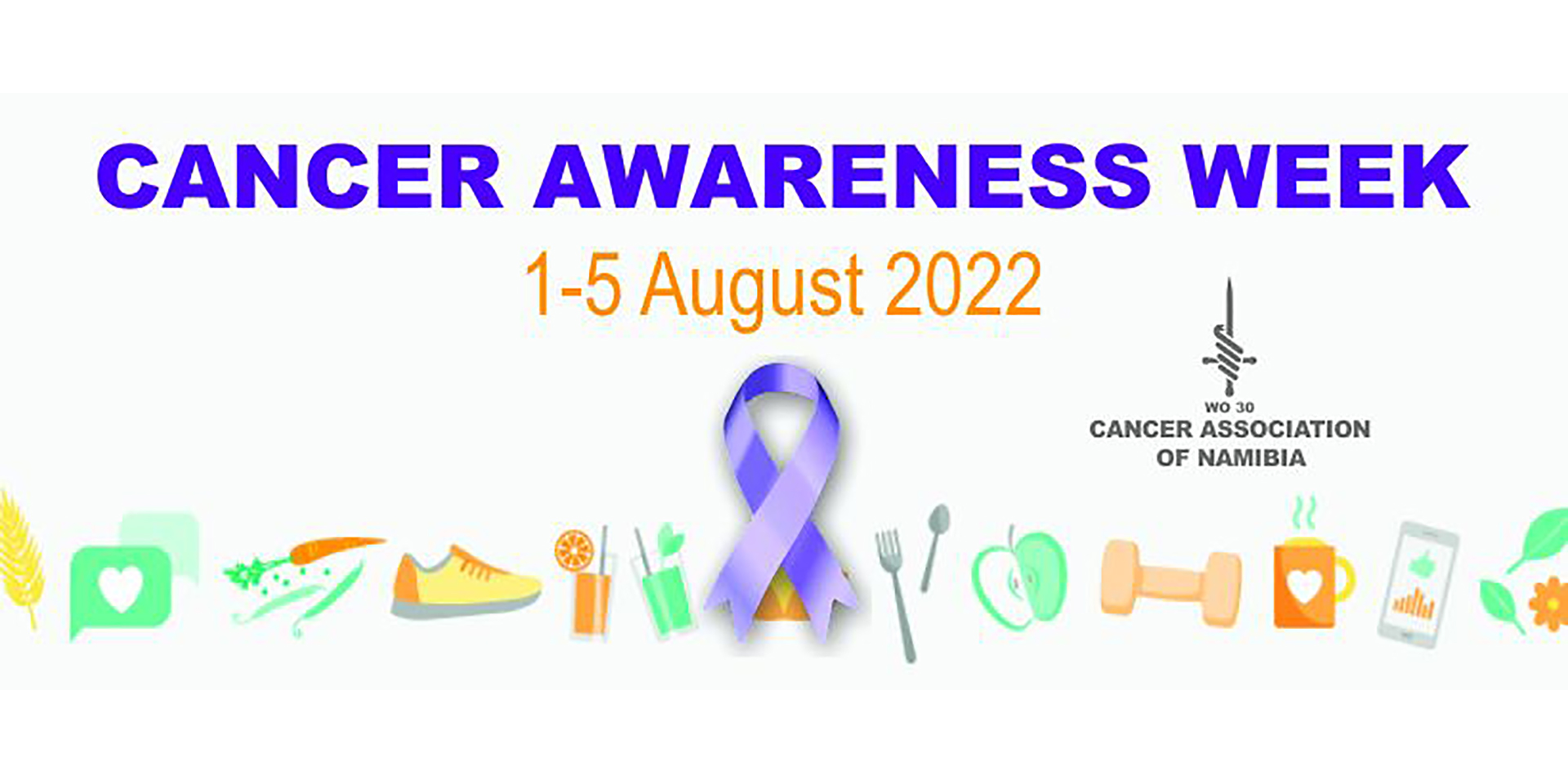 Cancer Awareness Week, Namibia, Poster 