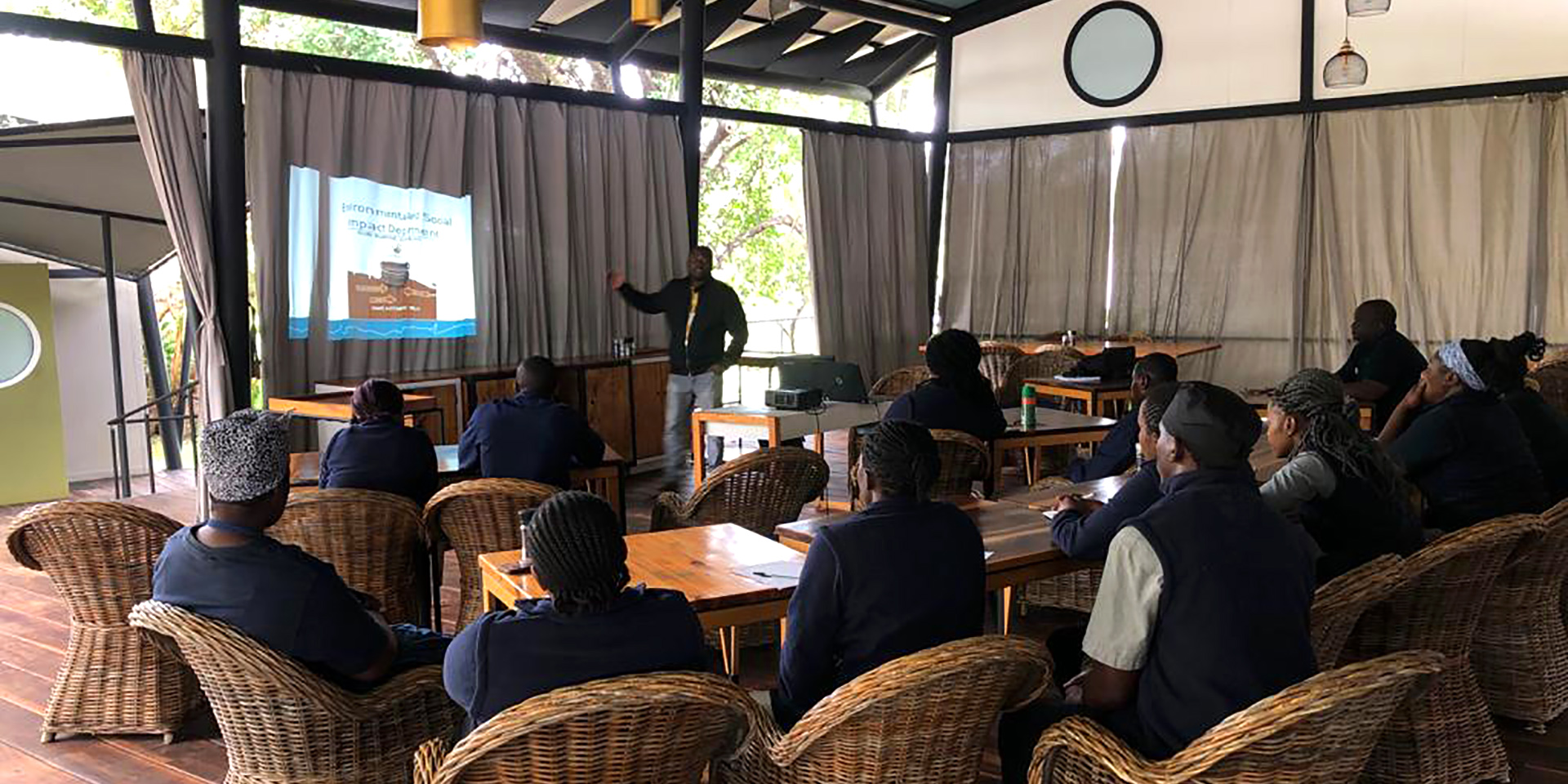 Educational training, Zambezi Mubala Lodge