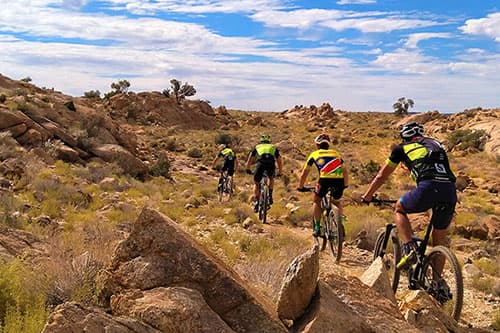 Mountain biking in Namibia