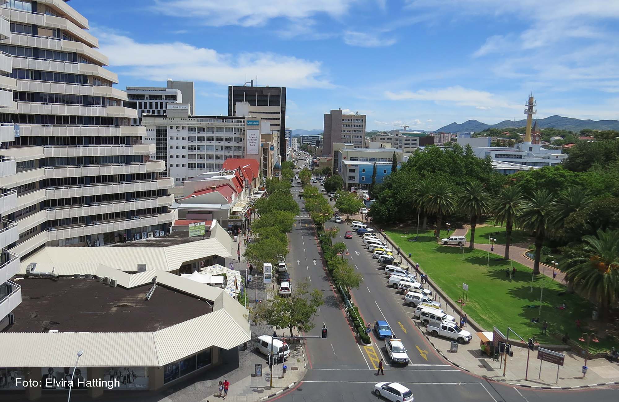 Downtown Windhoek, Namibia