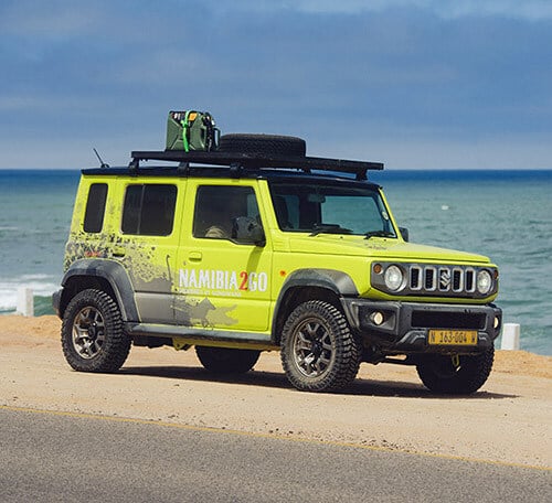 Suzuki Jimny, reantal caar, Namibia