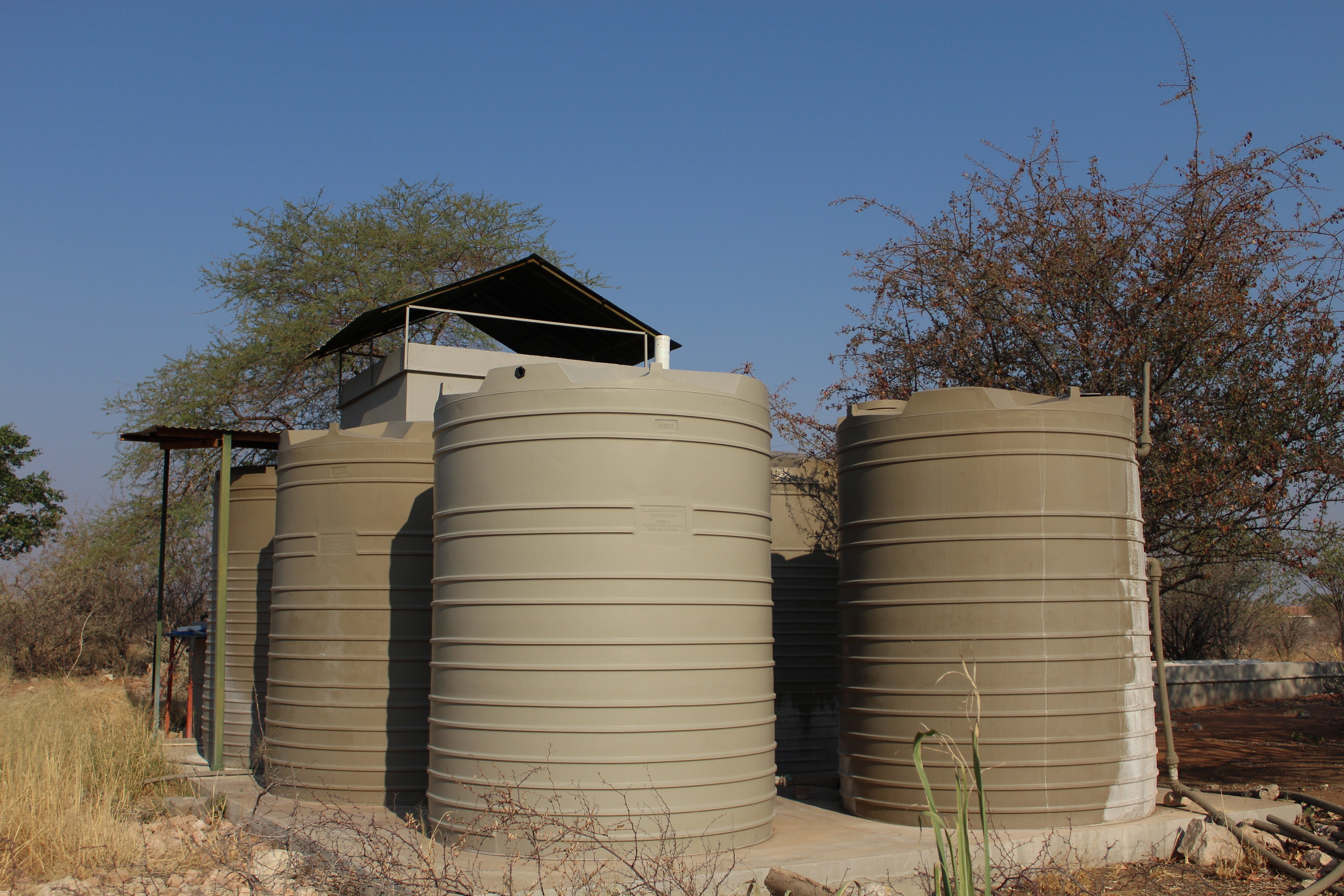 Water recycling plant, Gondwana Collection Namibia