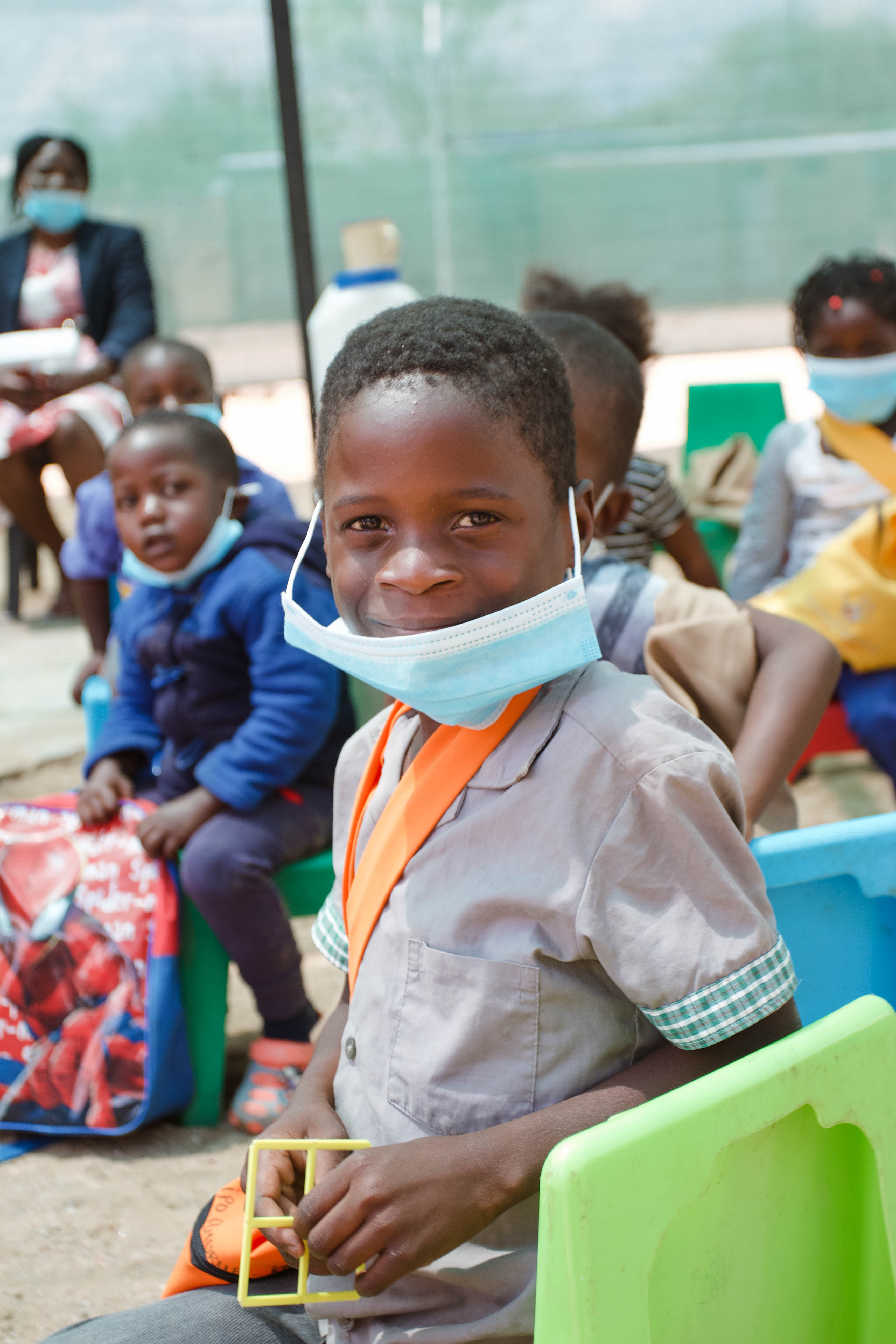 Namibian Child at school - Gondwana Care Trust