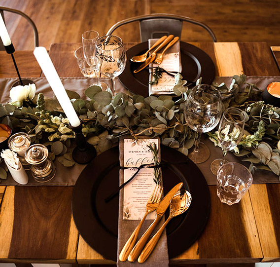 Table setting, special event, Gondwana Collection Namibia