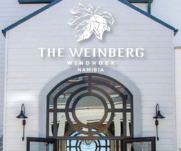 The Weinberg_entrance & logo 500