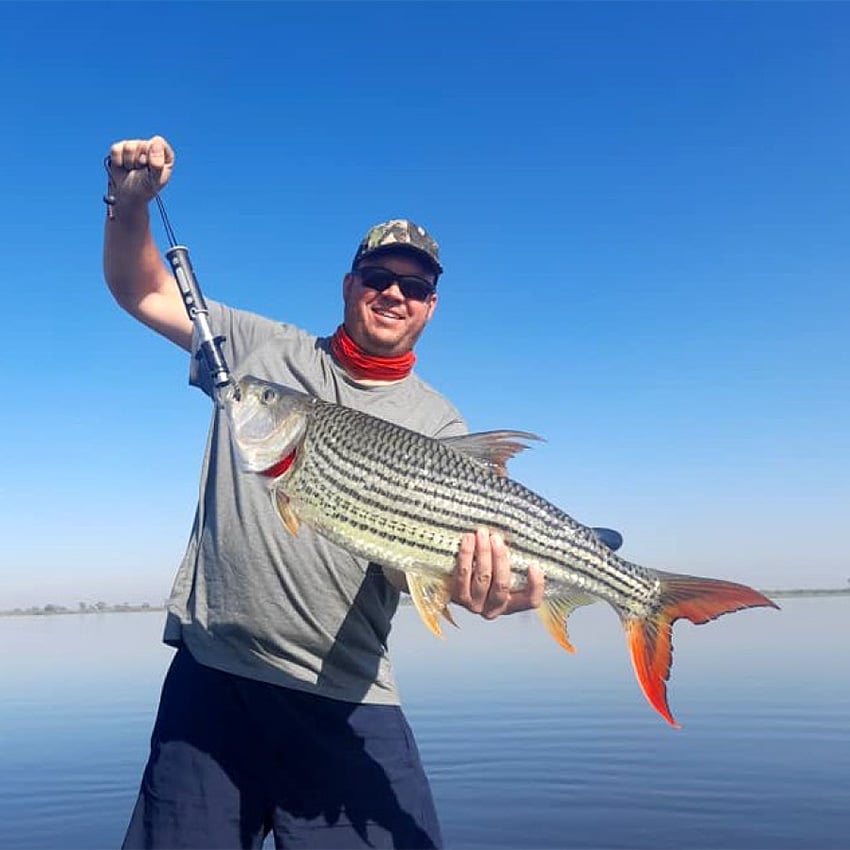 Tigerfish caught in Namibia