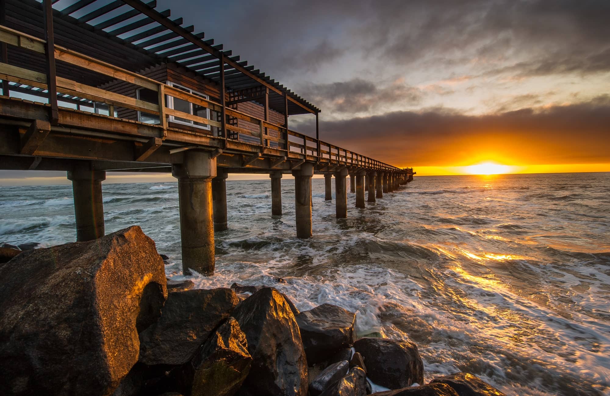Jetty and Sunset View