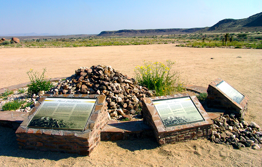 Steinhaufen, Haiseb, Namibia