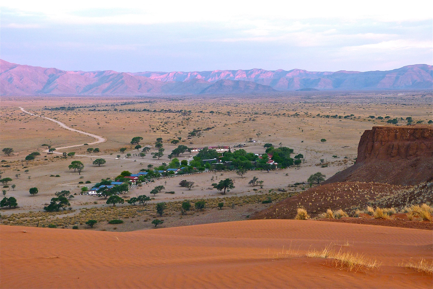Die Nacht der Nächte in der Namib Wüste