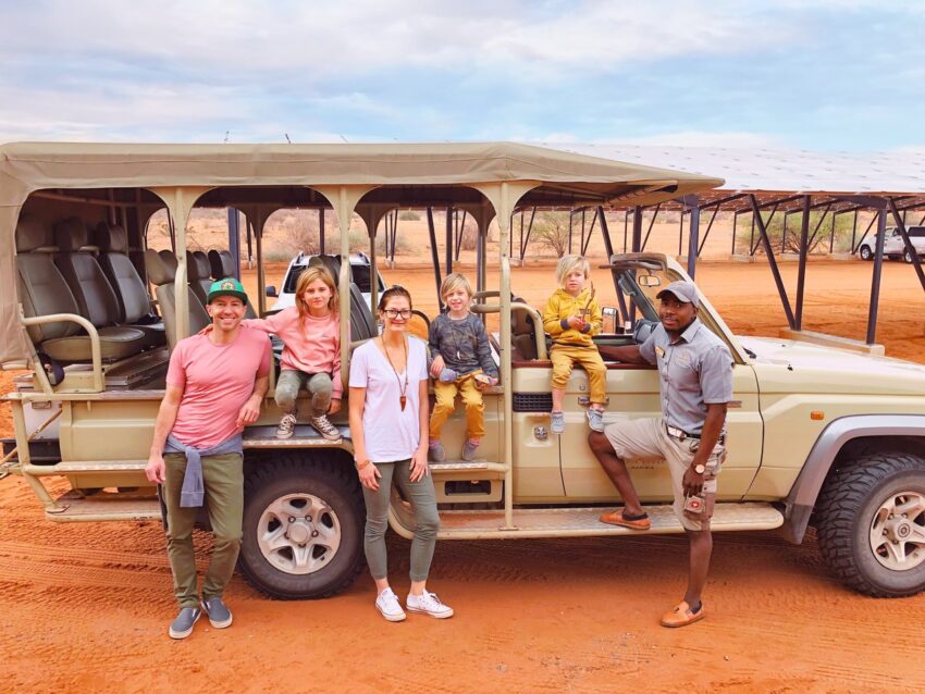 Travelling Through Namibia