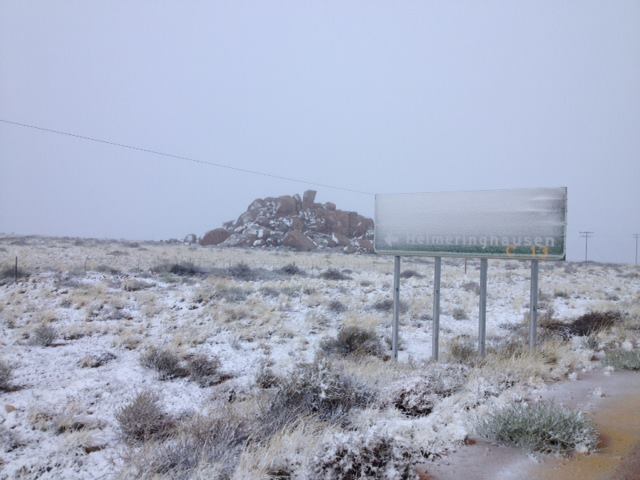 Snow In Aus Namibia 